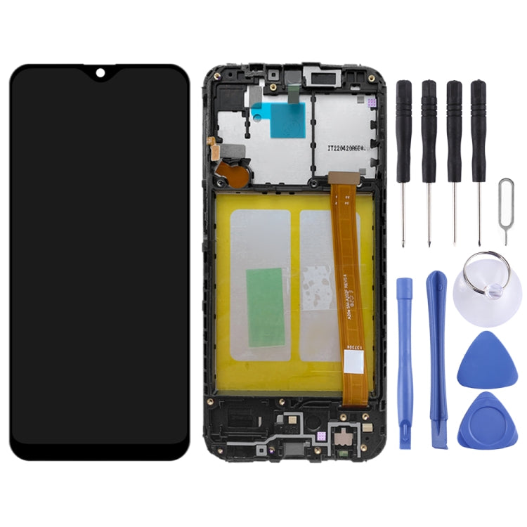 Écran LCD d'origine et numériseur complet avec cadre pour Samsung Galaxy A20e SM-A202