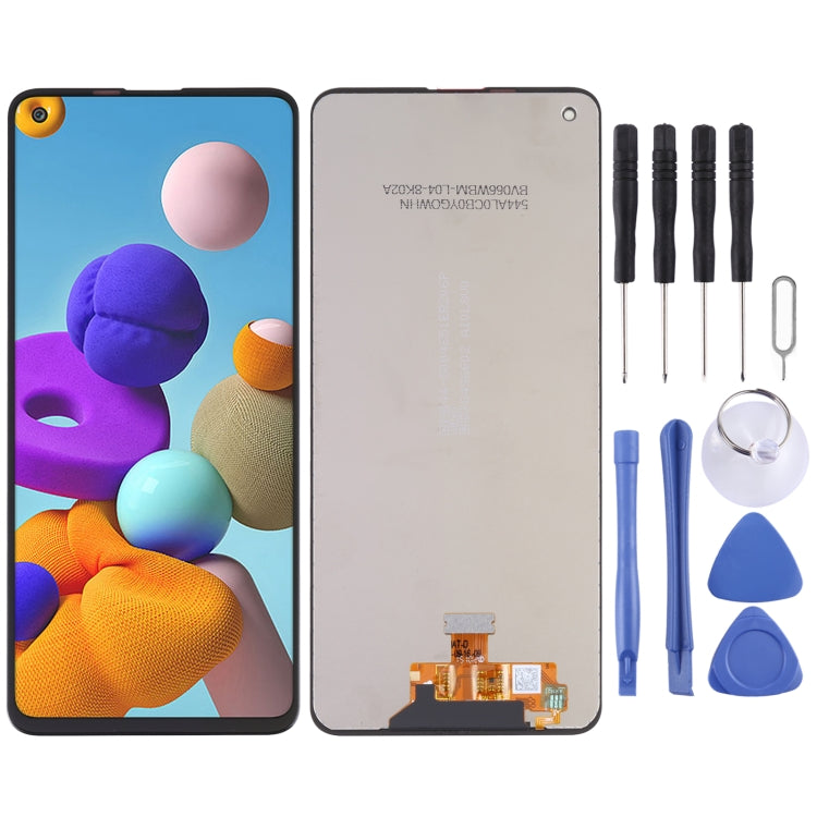Écran LCD d'origine et numériseur complet pour Samsung Galaxy A21s SM-A217