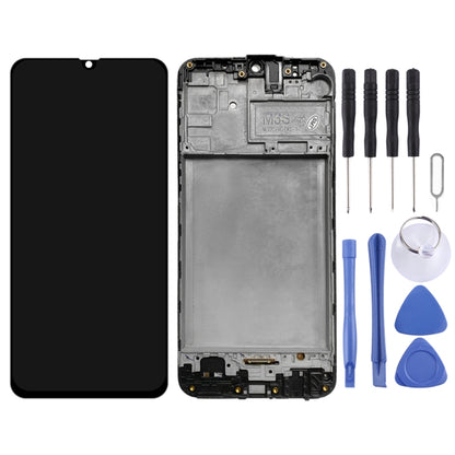 Écran LCD d'origine et numériseur complet avec cadre pour Samsung Galaxy M21 SM-M215