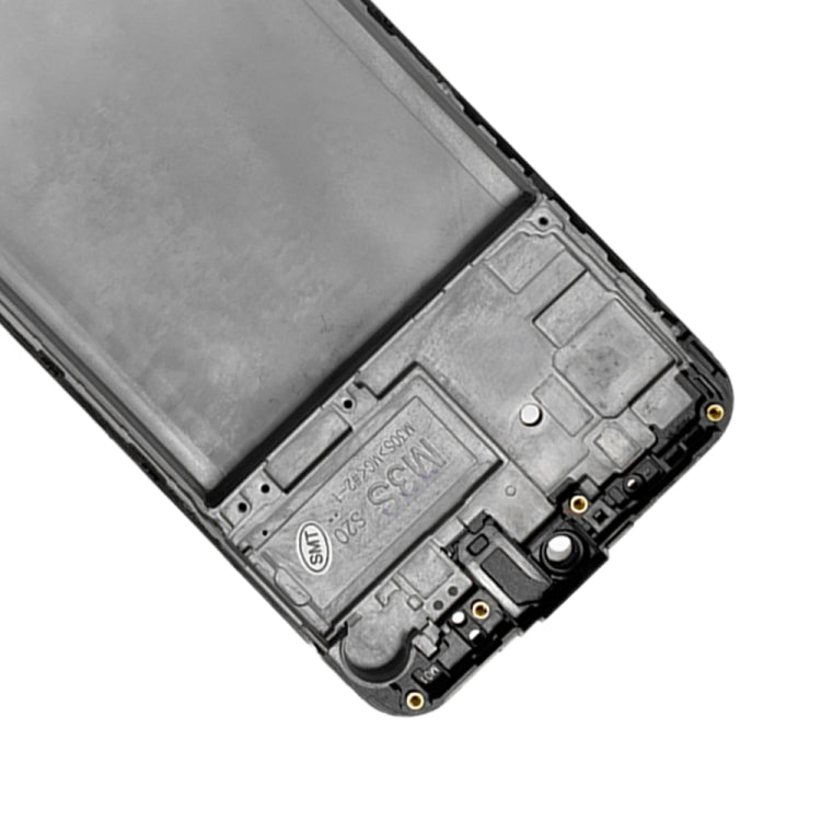 Écran LCD d'origine et numériseur complet avec cadre pour Samsung Galaxy M21 SM-M215