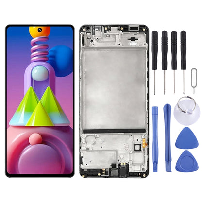 Écran LCD d'origine et numériseur complet avec cadre pour Samsung Galaxy M51 SM-M515