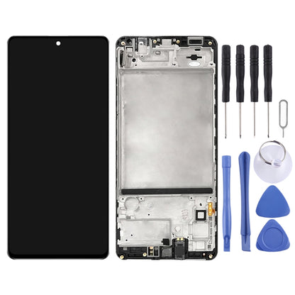 Écran LCD d'origine et numériseur complet avec cadre pour Samsung Galaxy M51 SM-M515