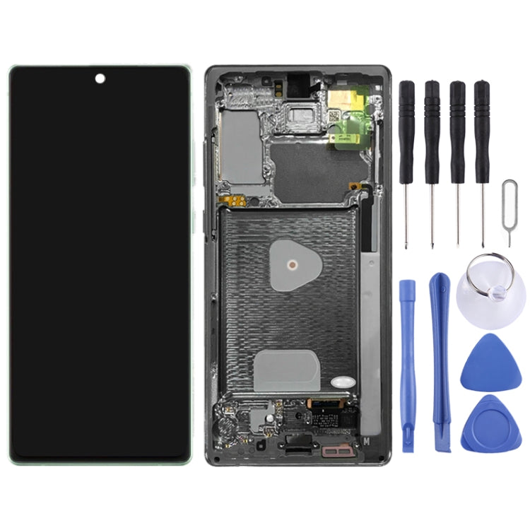 Écran LCD d'origine et numériseur complet avec cadre pour Samsung Galaxy Note20 4G SM-N980
