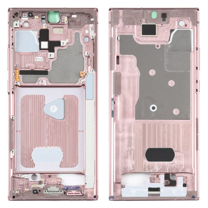 Plaque de cadre central avec pièces, pour Samsung Galaxy Note20 Ultra SM-N985F