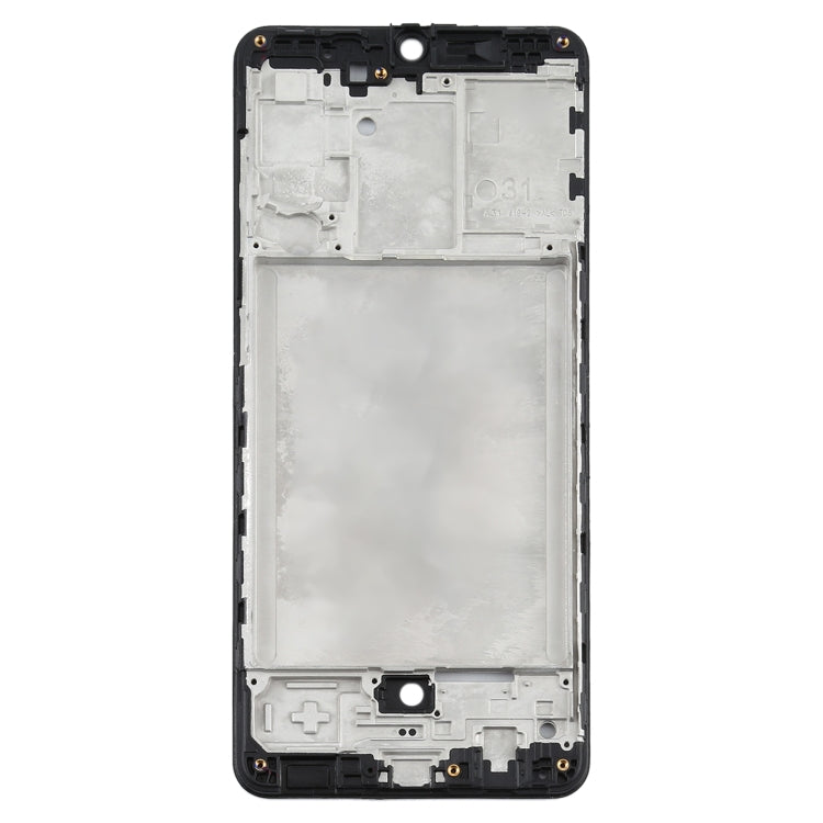 Pour Samsung Galaxy A31, boîtier avant, cadre LCD, plaque de lunette