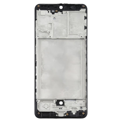 Pour Samsung Galaxy A31, boîtier avant, cadre LCD, plaque de lunette
