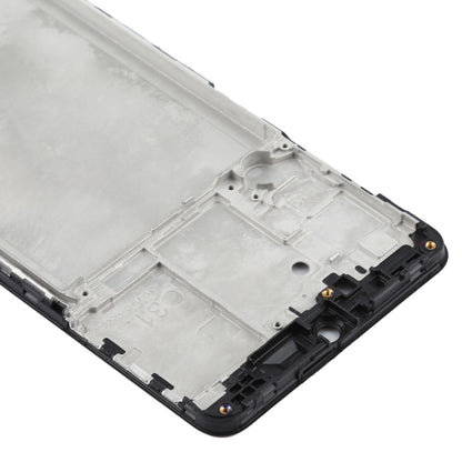 Pour Samsung Galaxy A31, boîtier avant, cadre LCD, plaque de lunette
