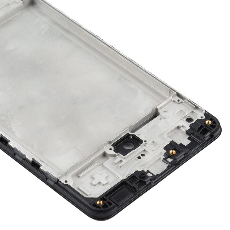Pour Samsung Galaxy A31, boîtier avant, cadre LCD, plaque de lunette