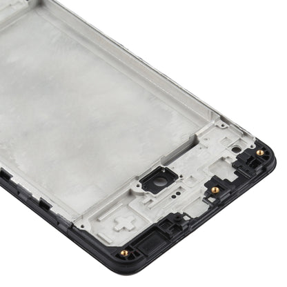 Pour Samsung Galaxy A31, boîtier avant, cadre LCD, plaque de lunette