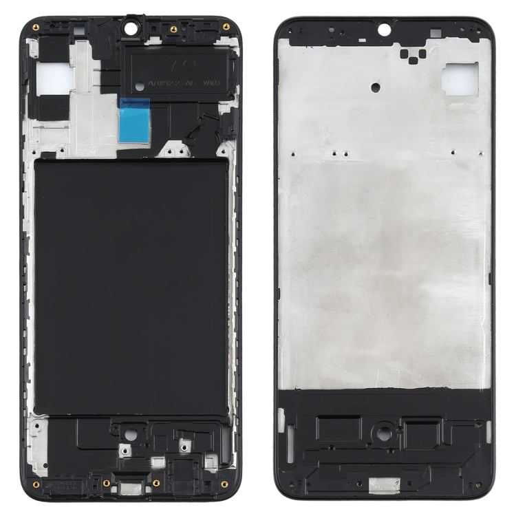 Pour Samsung Galaxy A70, boîtier avant, cadre LCD, plaque de lunette