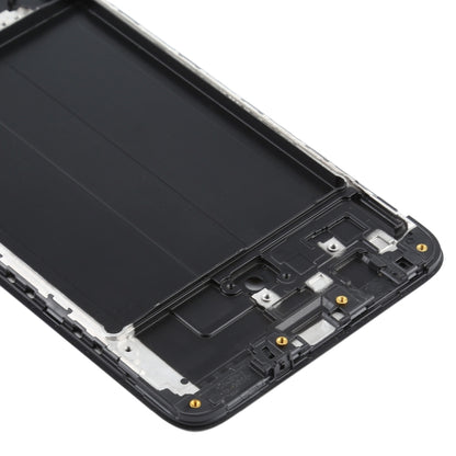 Pour Samsung Galaxy A70, boîtier avant, cadre LCD, plaque de lunette