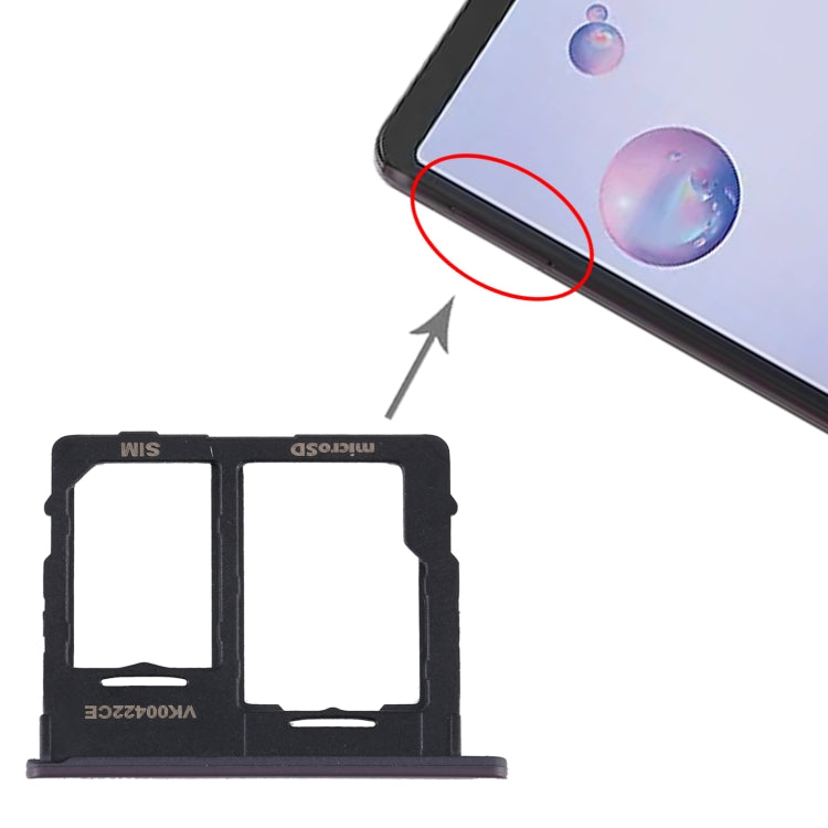 Pour Samsung Galaxy Tab A 8.4(2020) / SM-T307U Plateau de carte SIM + Plateau de carte Micro SD