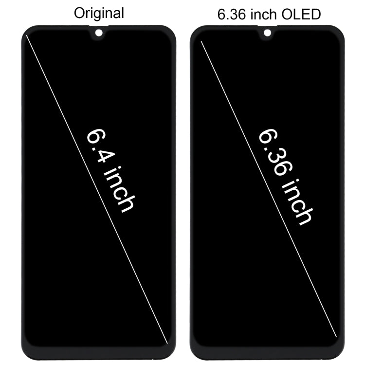 Écran LCD matériel OLED et assemblage complet de numériseur pour Samsung Galaxy A50 SM-A505