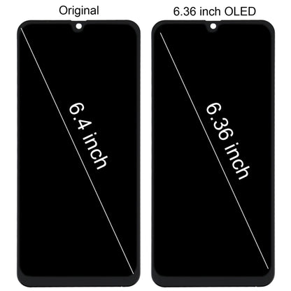 Écran LCD matériel OLED et assemblage complet de numériseur pour Samsung Galaxy A50 SM-A505
