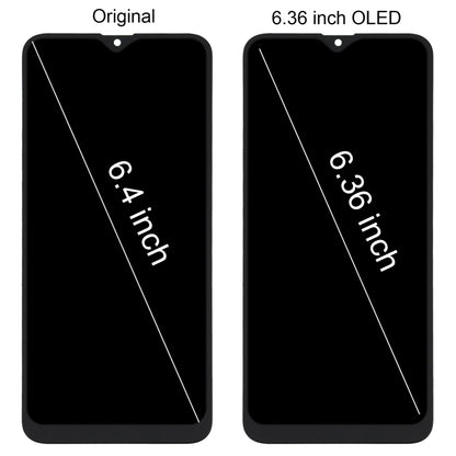 Écran LCD matériel OLED et assemblage complet de numériseur pour Samsung Galaxy A20 SM-A205