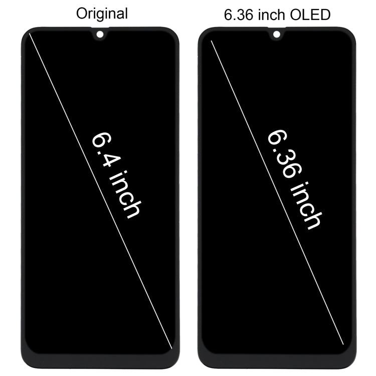 Écran LCD matériel OLED et assemblage complet de numériseur pour Samsung Galaxy M21 SM-M215