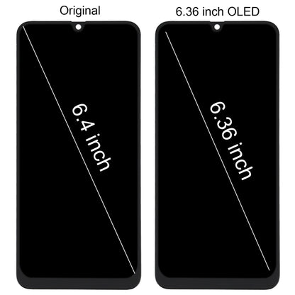 Écran LCD matériel OLED et assemblage complet de numériseur pour Samsung Galaxy M21 SM-M215
