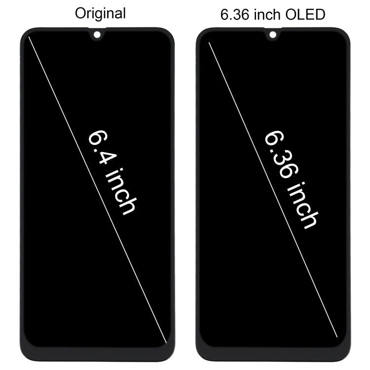 Écran LCD matériel OLED et assemblage complet de numériseur pour Samsung Galaxy M30s SM-M307