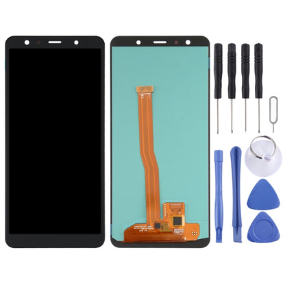 Écran LCD matériel OLED et assemblage complet de numériseur pour Samsung Galaxy A7 (2018) SM-A750