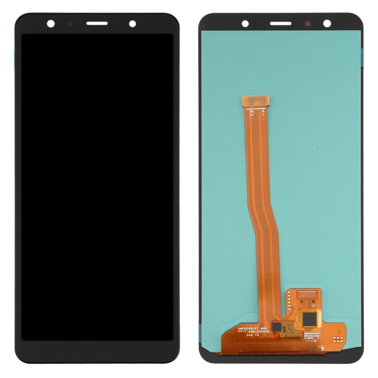 Écran LCD matériel OLED et assemblage complet de numériseur pour Samsung Galaxy A7 (2018) SM-A750