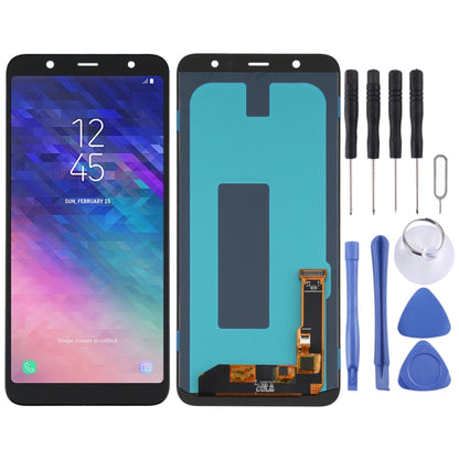 Écran LCD matériel OLED et assemblage complet de numériseur pour Samsung Galaxy A6 + (2018) SM-A605