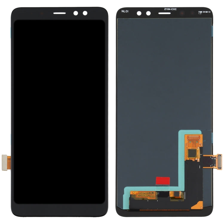 Écran LCD matériel OLED et assemblage complet de numériseur pour Samsung Galaxy A8 + (2018) SM-A730, For Samsung Galaxy A8+ (2018) (OLED Material)