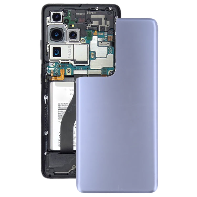 Pour Samsung Galaxy S21 Ultra 5G Couvercle arrière de la batterie