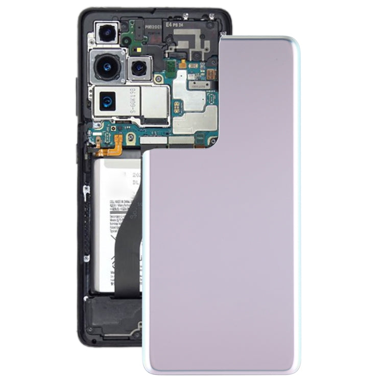 Pour Samsung Galaxy S21 Ultra 5G Couvercle arrière de la batterie