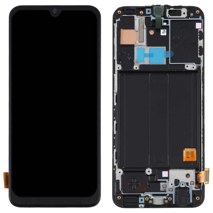 Écran LCD matériel TFT et numériseur complet avec cadre pour Samsung Galaxy A40 SM-A405F
