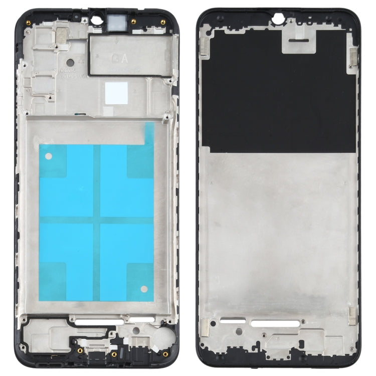 Pour Samsung Galaxy A02S SM-A025 (Version GA), boîtier avant, cadre LCD, plaque de lunette