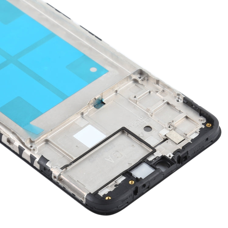 Pour Samsung Galaxy A02S SM-A025 (Version GA), boîtier avant, cadre LCD, plaque de lunette