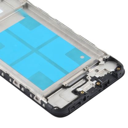 Pour Samsung Galaxy A02S SM-A025 (Version GA), boîtier avant, cadre LCD, plaque de lunette