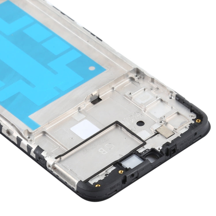 Pour Samsung Galaxy A02S SM-A025 (Version GB), boîtier avant, cadre LCD, plaque de lunette