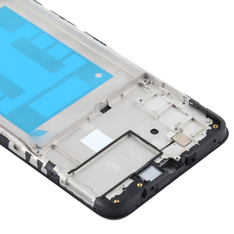 Pour Samsung Galaxy A02S SM-A025 (Version GE), boîtier avant, cadre LCD, plaque de lunette