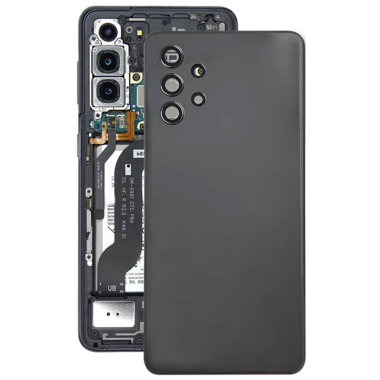 Coque arrière de batterie pour Samsung Galaxy A32 4G, avec couvercle d'objectif d'appareil photo