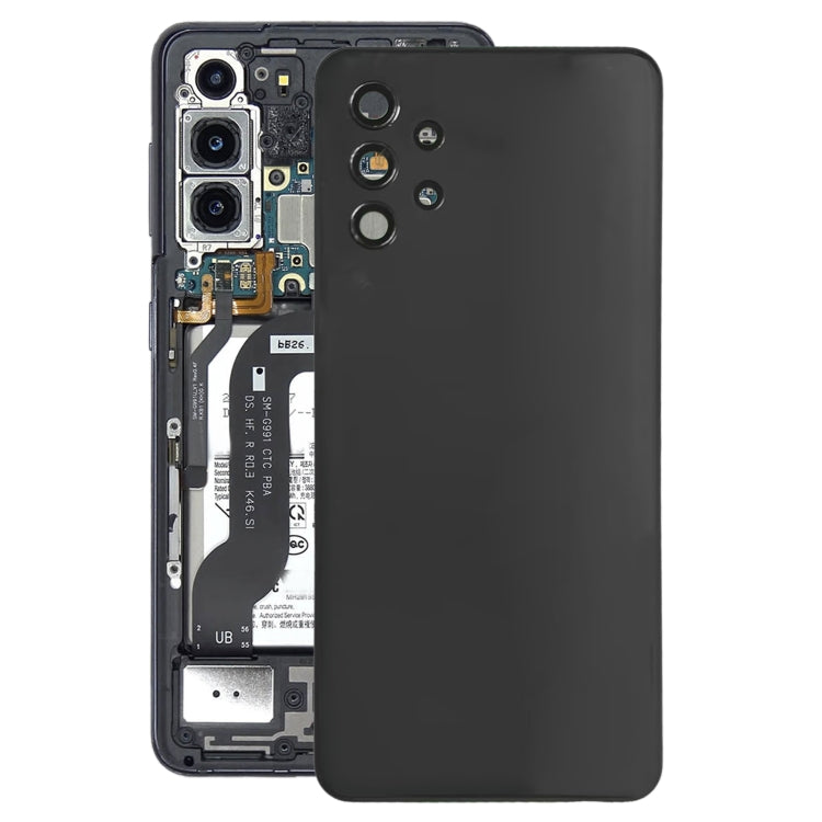 Coque arrière de batterie pour Samsung Galaxy A32 5G, avec couvercle d'objectif d'appareil photo