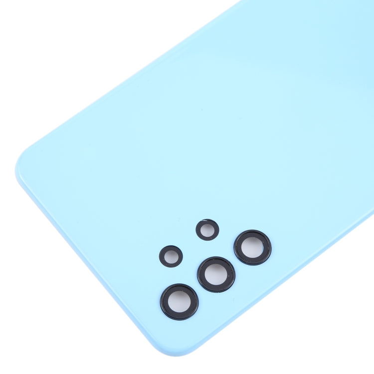 Coque arrière de batterie pour Samsung Galaxy A32 5G, avec couvercle d'objectif d'appareil photo