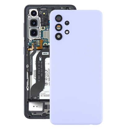 Coque arrière de batterie pour Samsung Galaxy A32 5G, avec couvercle d'objectif d'appareil photo