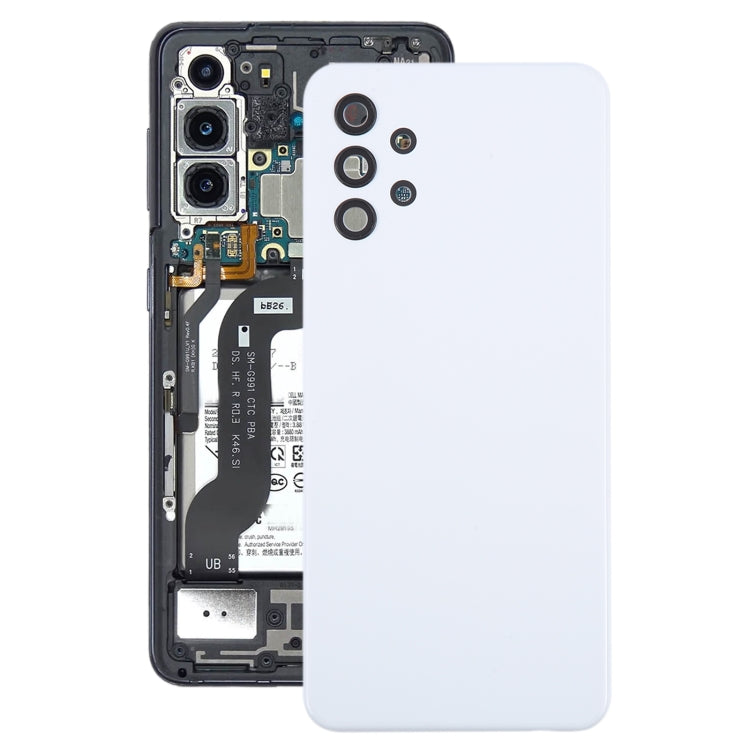 Coque arrière de batterie pour Samsung Galaxy A32 5G, avec couvercle d'objectif d'appareil photo