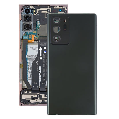 Coque arrière de batterie pour Samsung Galaxy Note20 Ultra, avec couvercle d'objectif d'appareil photo