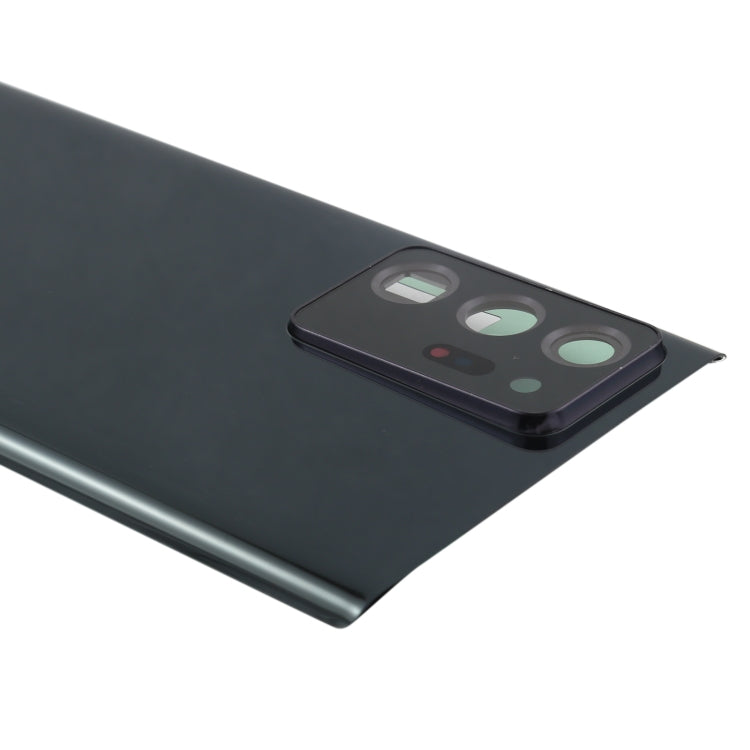 Coque arrière de batterie pour Samsung Galaxy Note20 Ultra, avec couvercle d'objectif d'appareil photo
