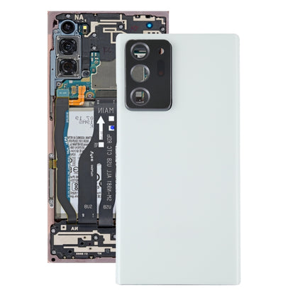 Coque arrière de batterie pour Samsung Galaxy Note20 Ultra, avec couvercle d'objectif d'appareil photo