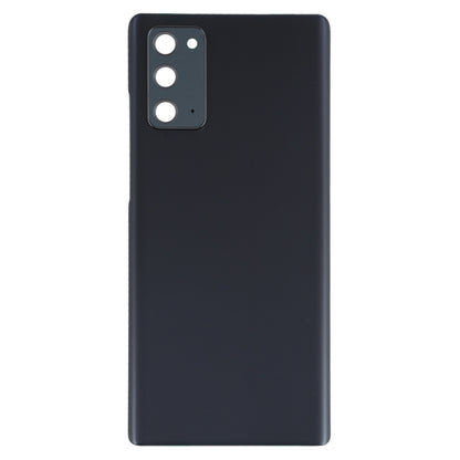Coque arrière de batterie pour Samsung Galaxy Note20, avec couvercle d'objectif d'appareil photo