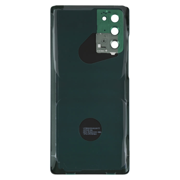 Coque arrière de batterie pour Samsung Galaxy Note20, avec couvercle d'objectif d'appareil photo