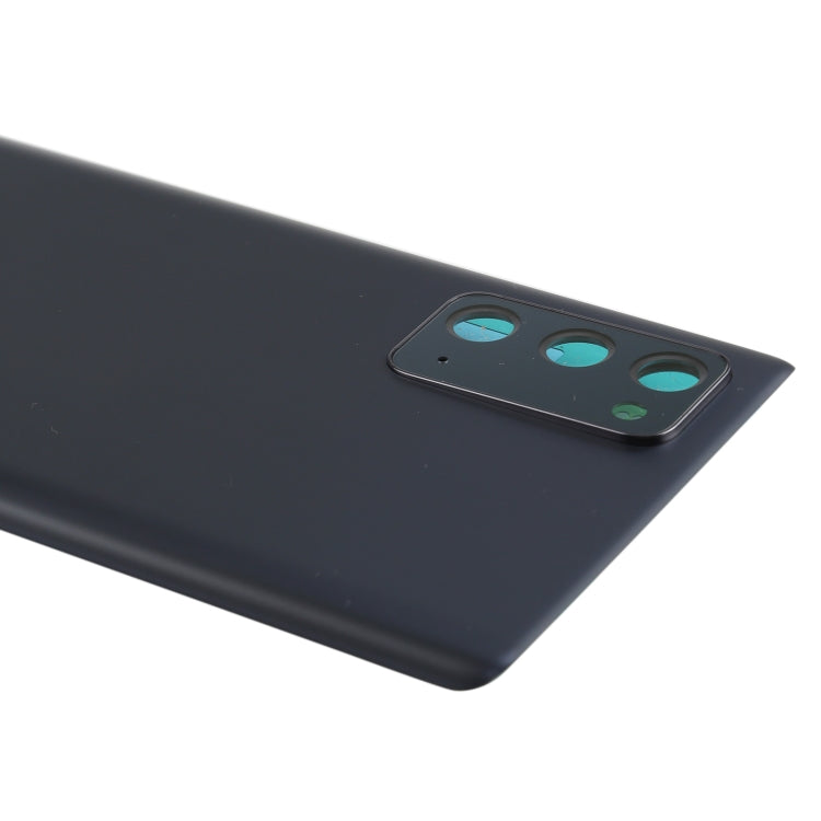 Coque arrière de batterie pour Samsung Galaxy Note20, avec couvercle d'objectif d'appareil photo