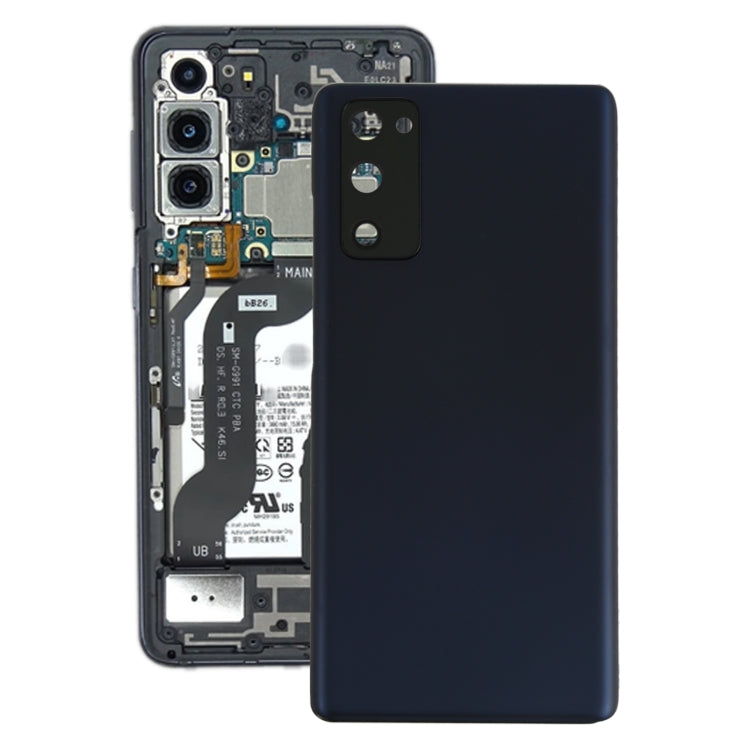 Coque arrière de batterie pour Samsung Galaxy S20 FE, avec couvercle d'objectif d'appareil photo