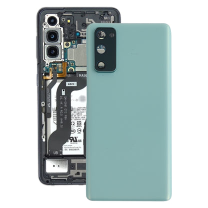 Coque arrière de batterie pour Samsung Galaxy S20 FE, avec couvercle d'objectif d'appareil photo