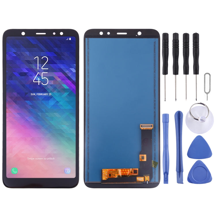 Écran LCD et numériseur complet (matériau TFT) pour Galaxy A6+ (2018)
