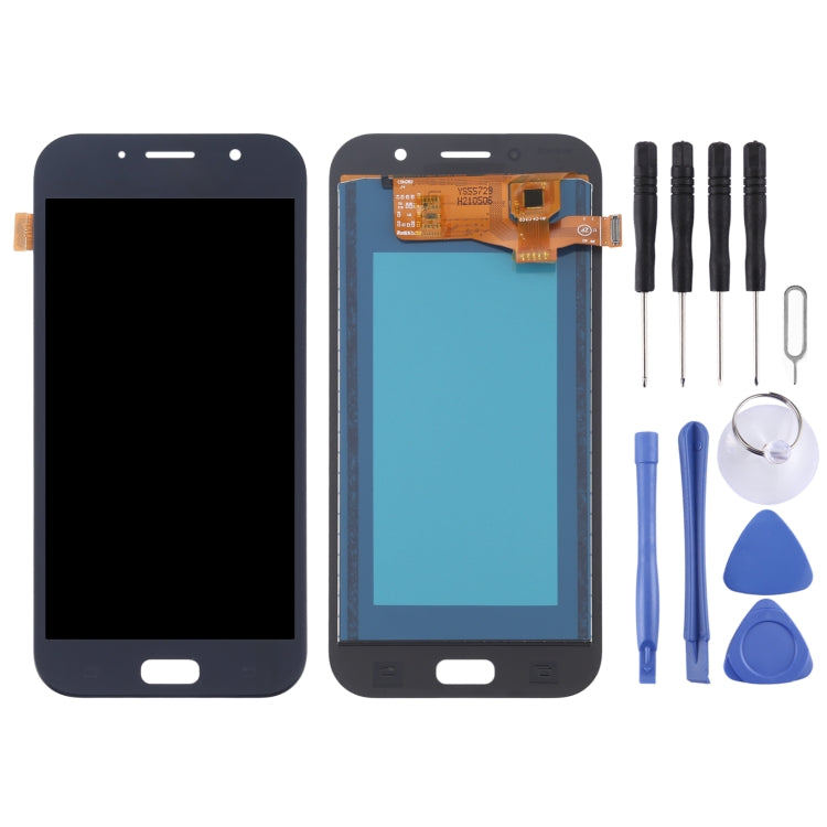 Écran LCD et numériseur complet (matériau TFT) pour Galaxy A7 (2017), A720FA, A720F/DS