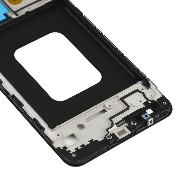 Pour Samsung Galaxy A60, boîtier avant, cadre LCD, plaque de lunette